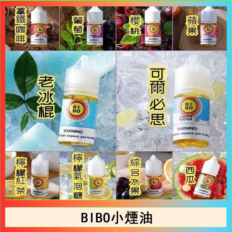 BIBO BIBO經典系列主機小煙油30ML